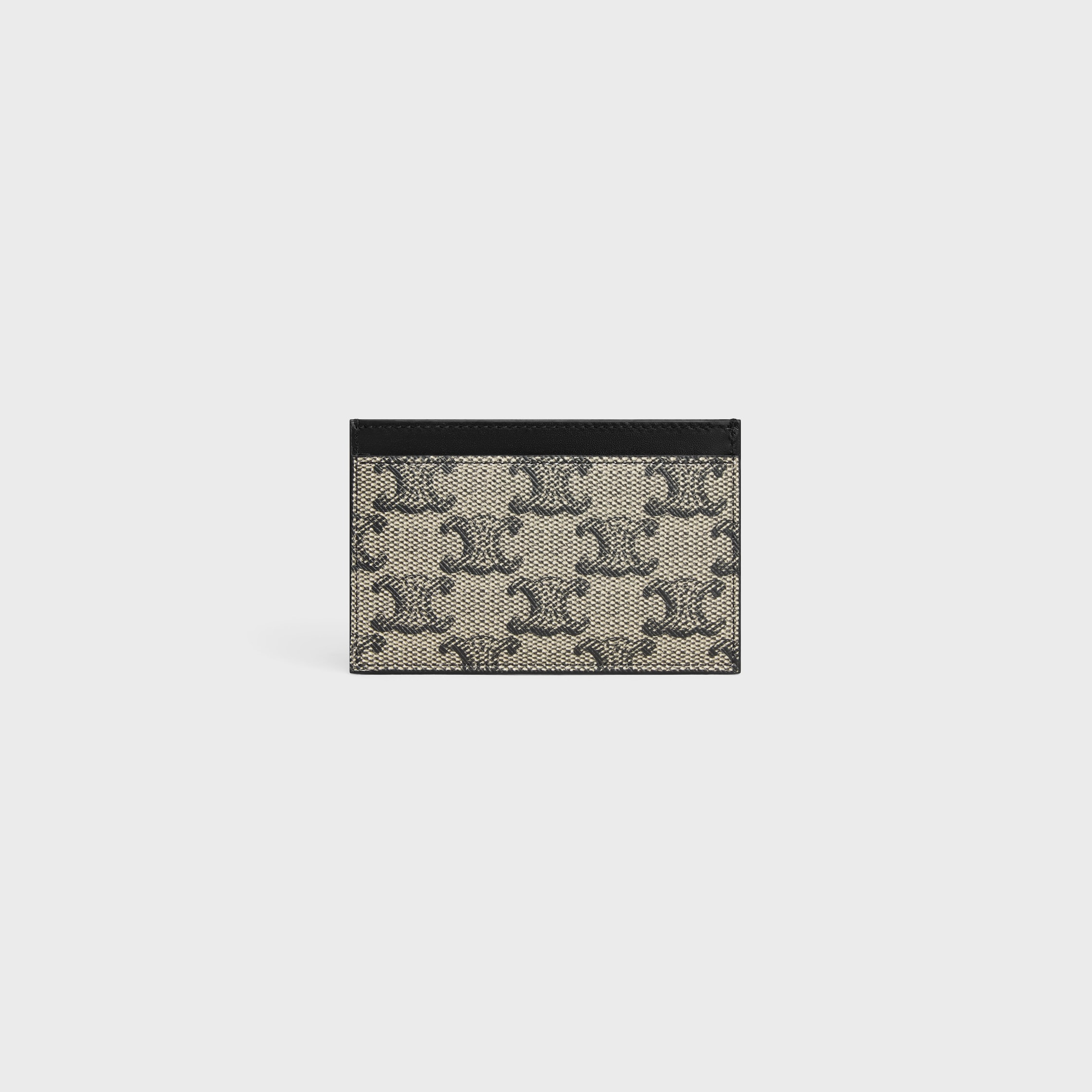 Card holder in TRIOMPHE CANVAS AND CALFSKIN - 3