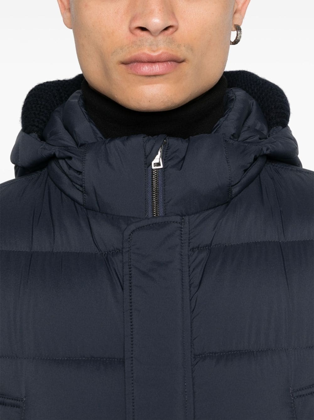 quilted puffer coat - 5