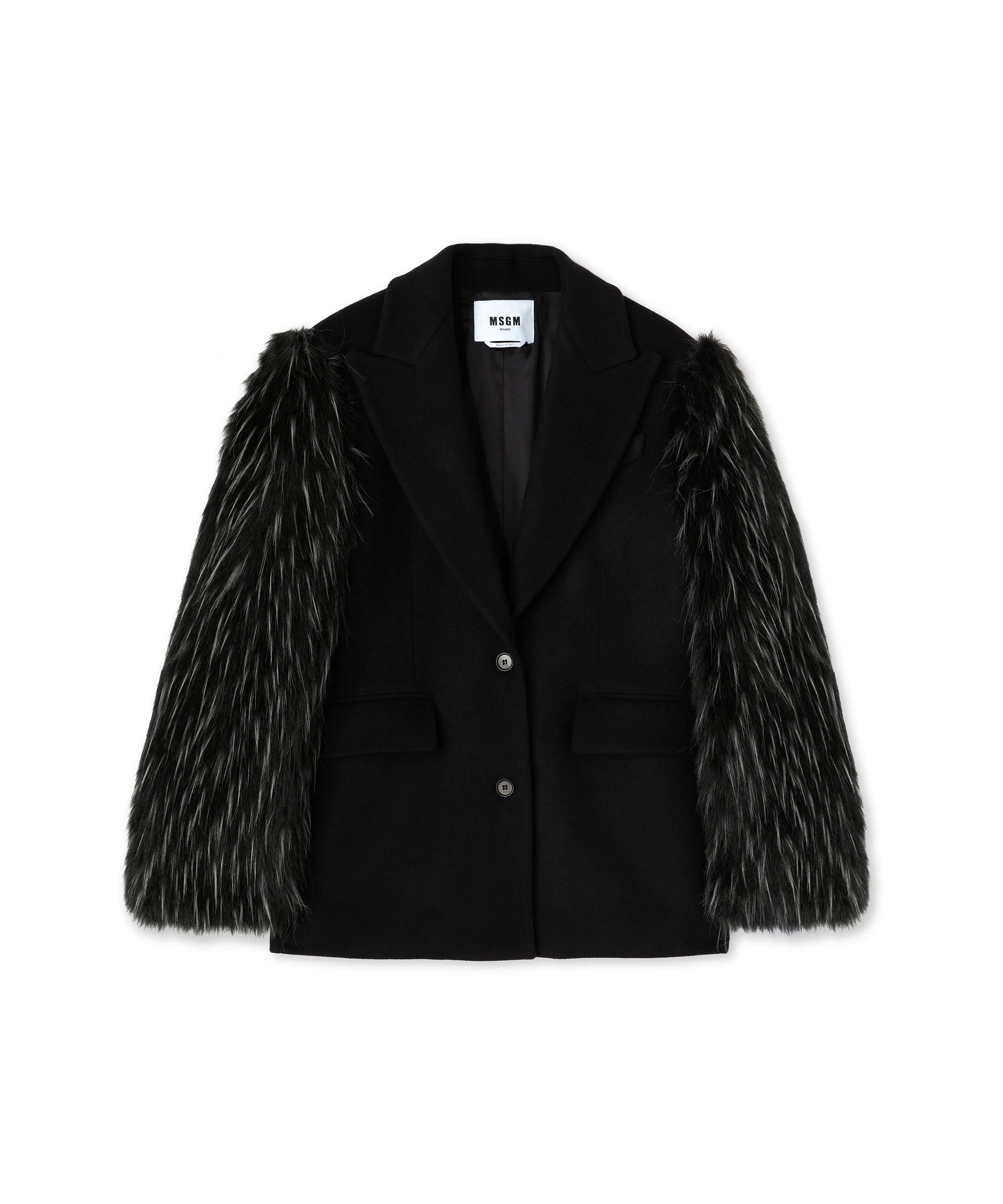 "Compact Wool felt" jacket - 1