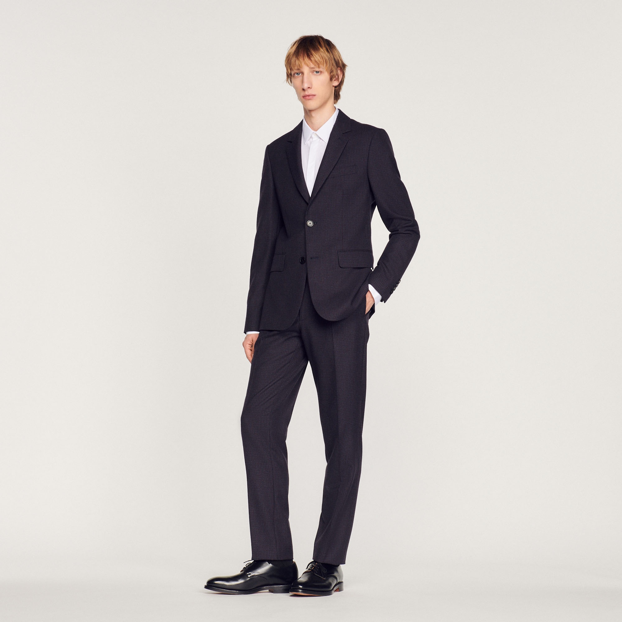 Virgin wool suit jacket - 2