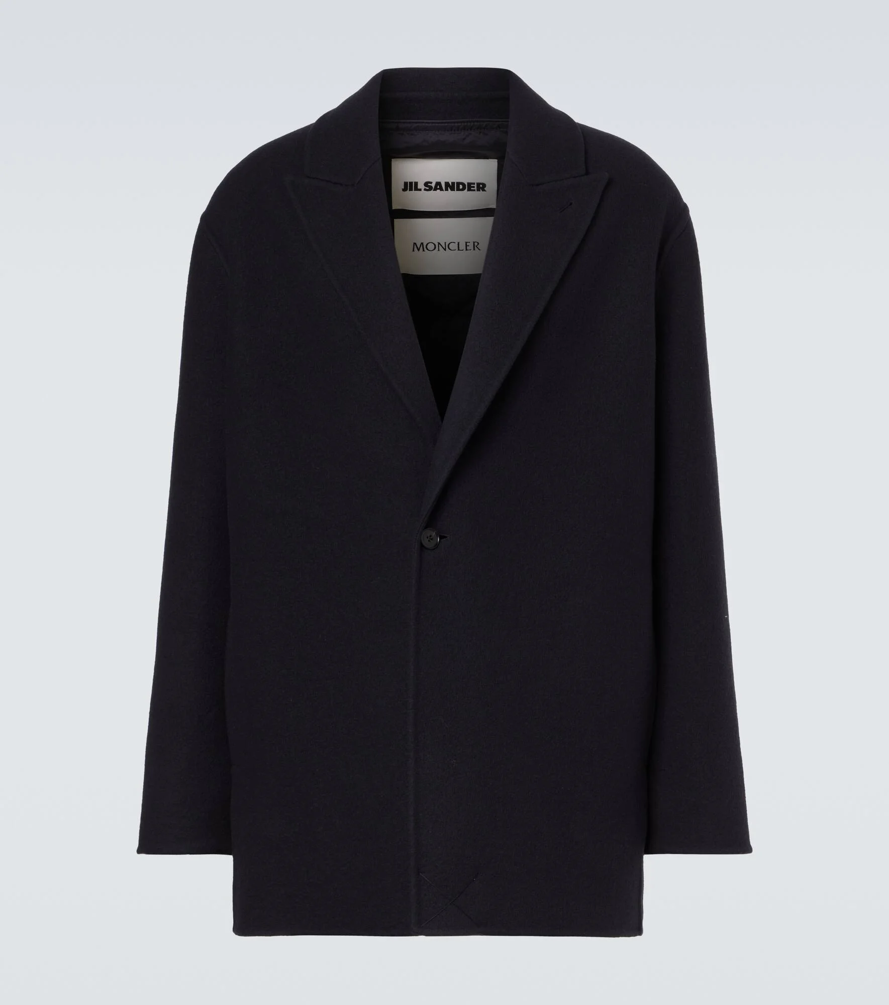 x Jil Sander virgin wool coat - 1