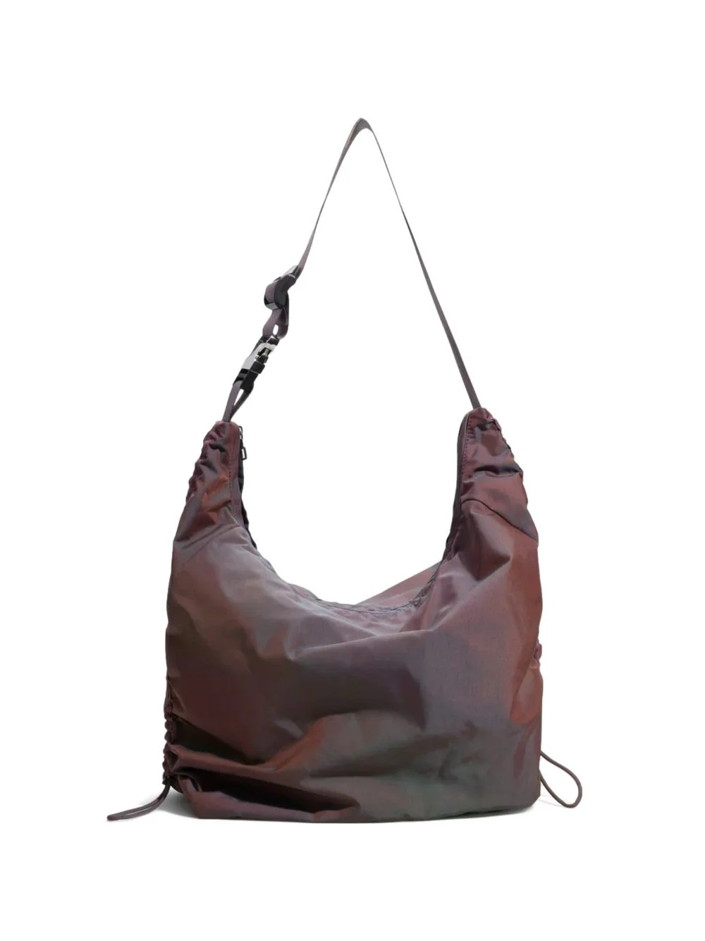Hey ruched-detail shoulder bag - 1