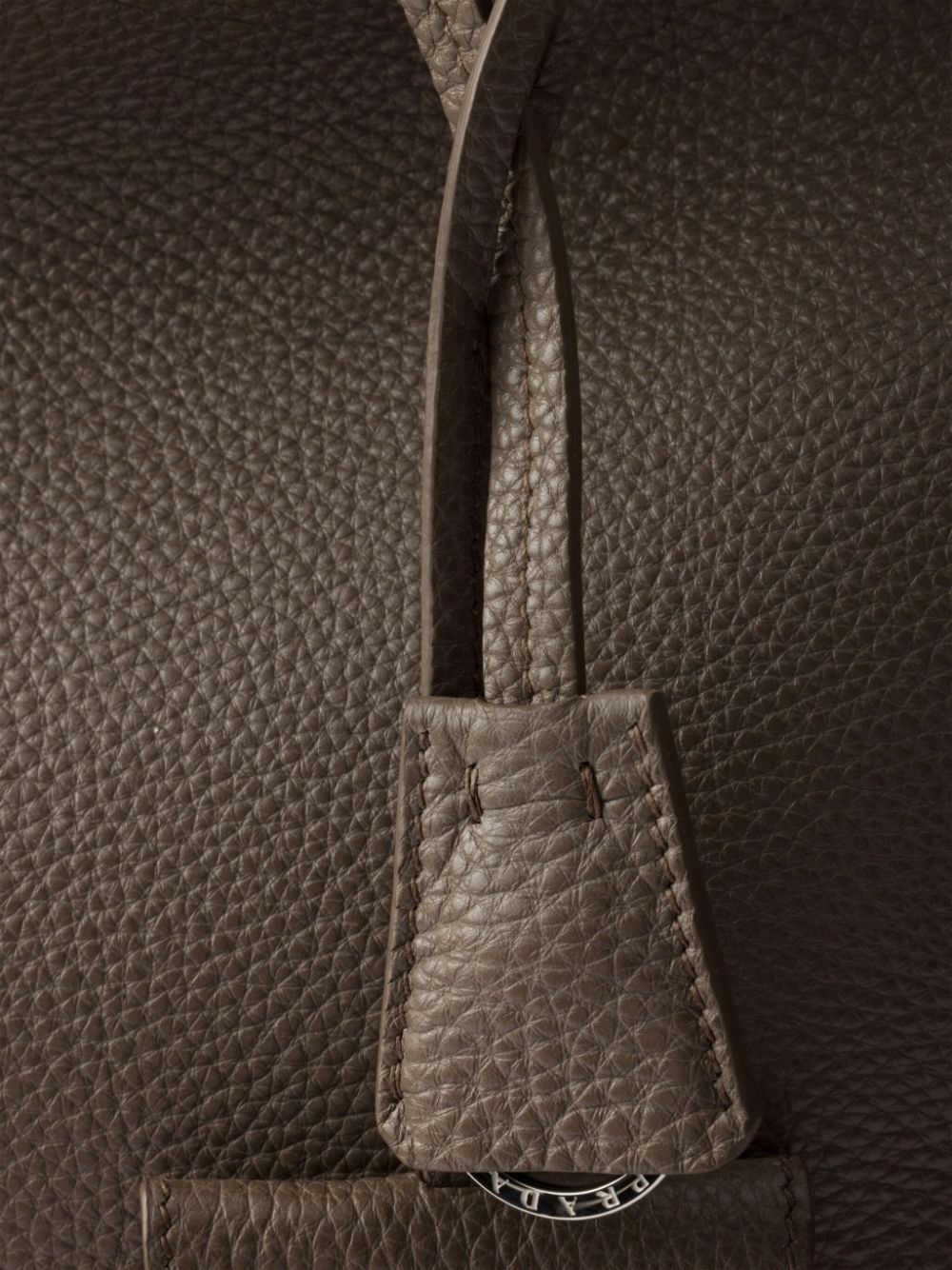 leather tote bag - 5