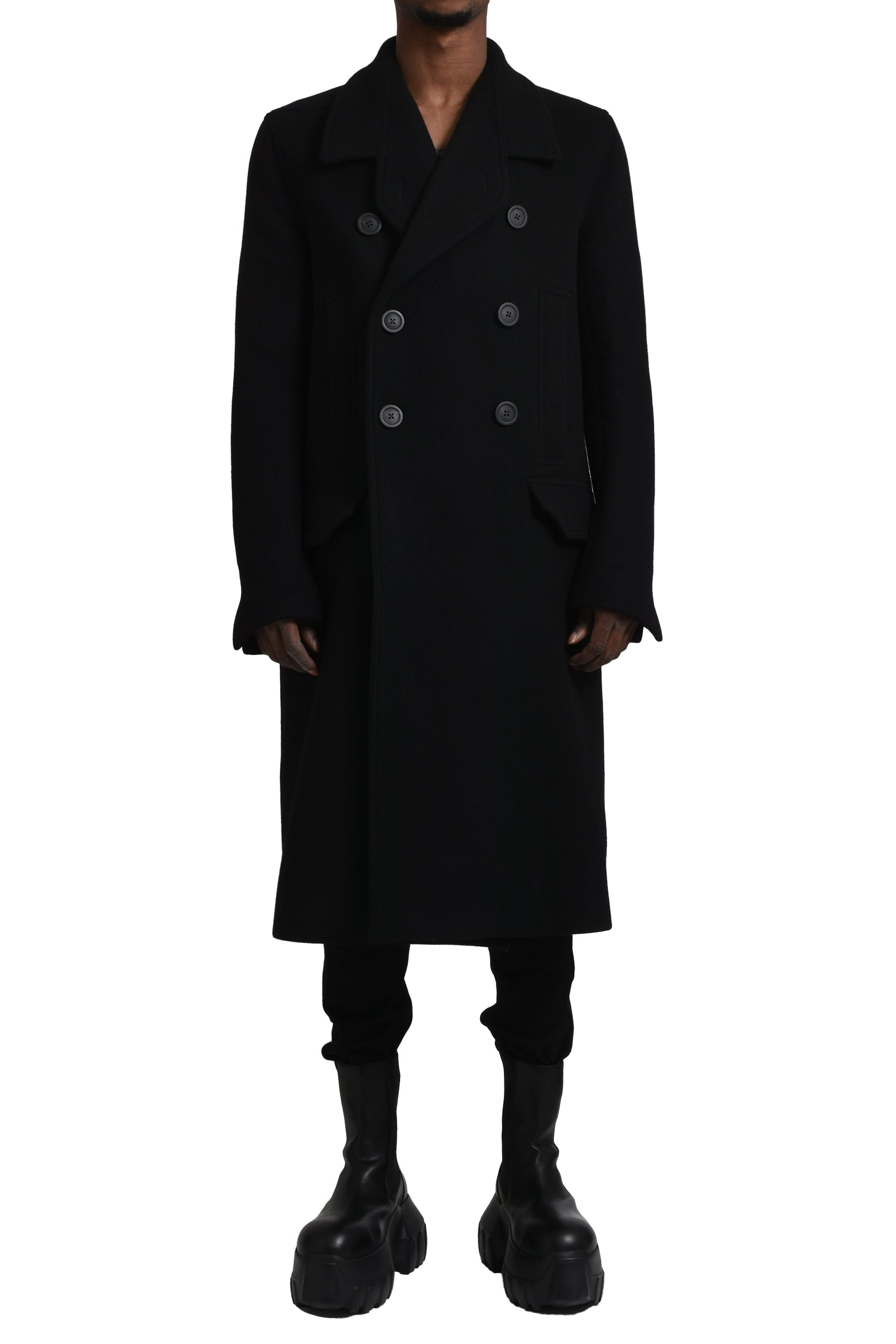 OFFICER COAT / BLK - 1