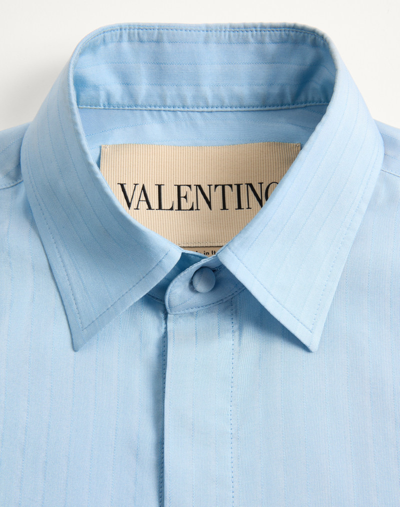 Valentino VALENTINO STRIPED SILK SHIRT outlook