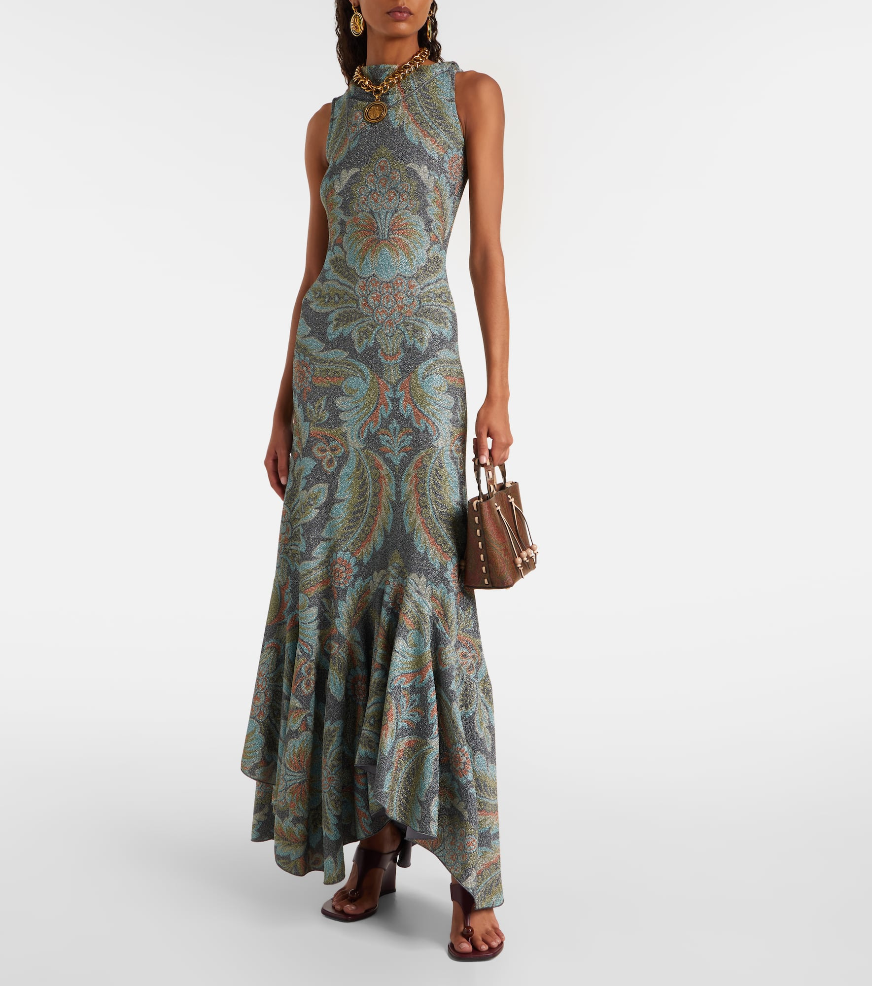 Paisley gown - 2