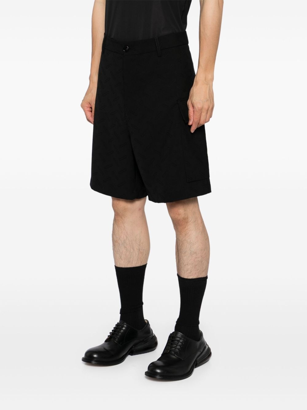 confetti-embroidered shorts - 3