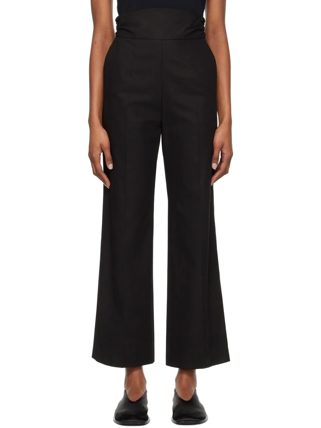 Black Back String Trousers - 1
