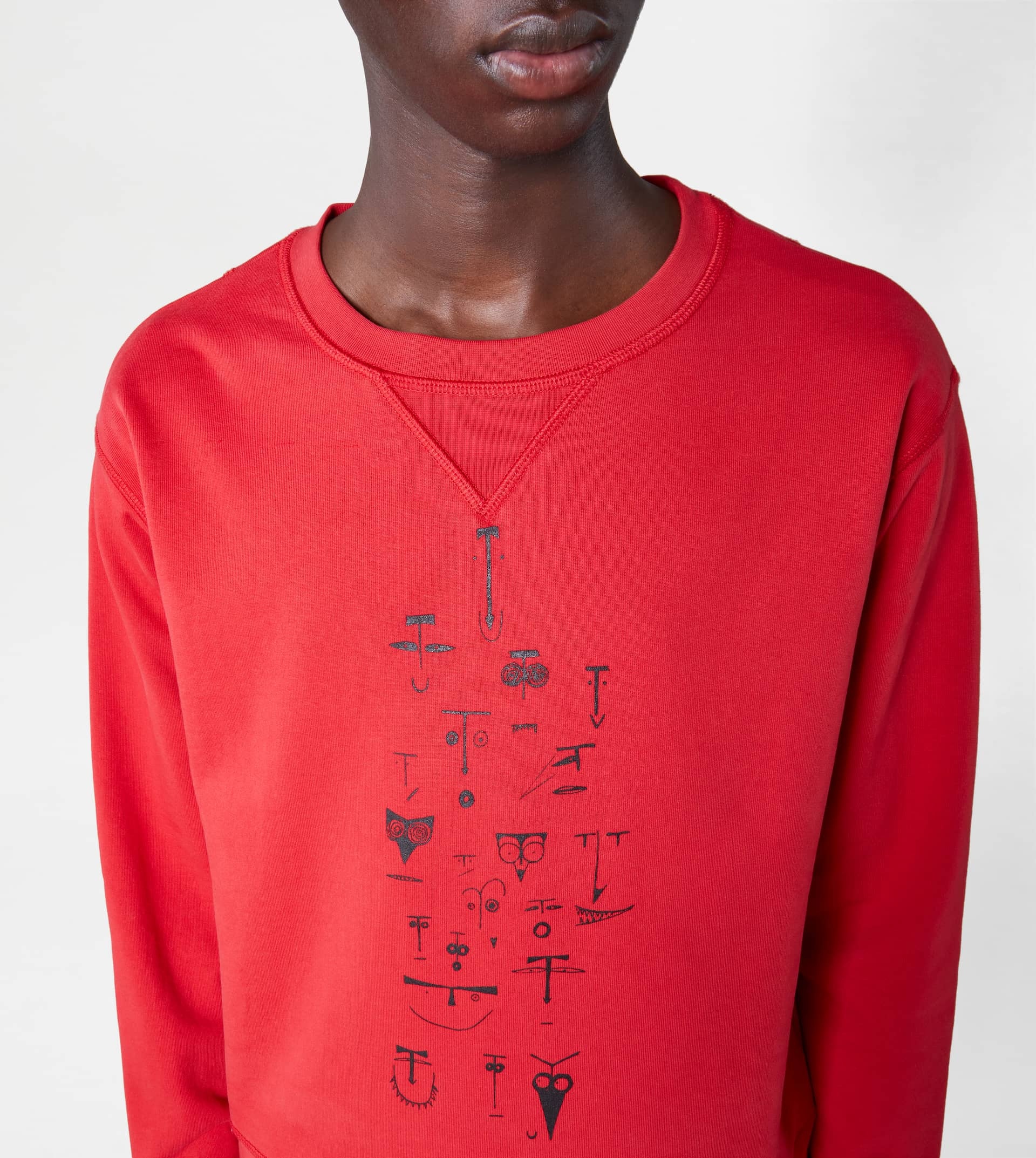 SWEATSHIRT - RED - 5