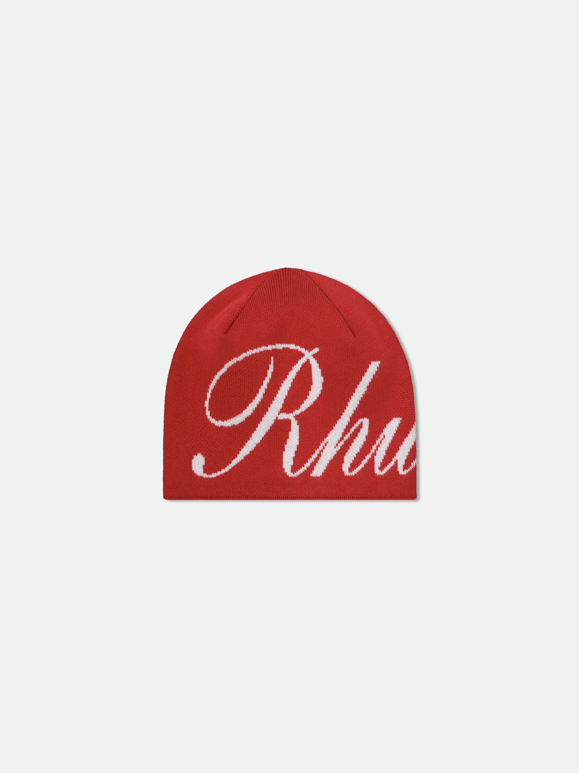 RHUDE SCRIPT KNIT BEANIE - 1