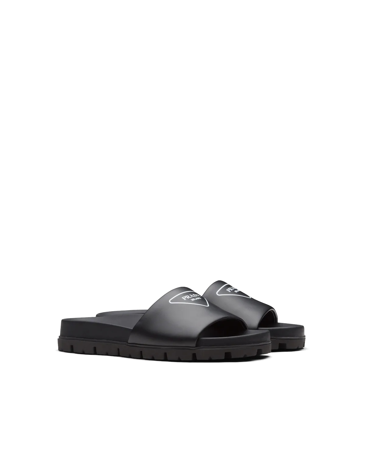 Leather slides - 2