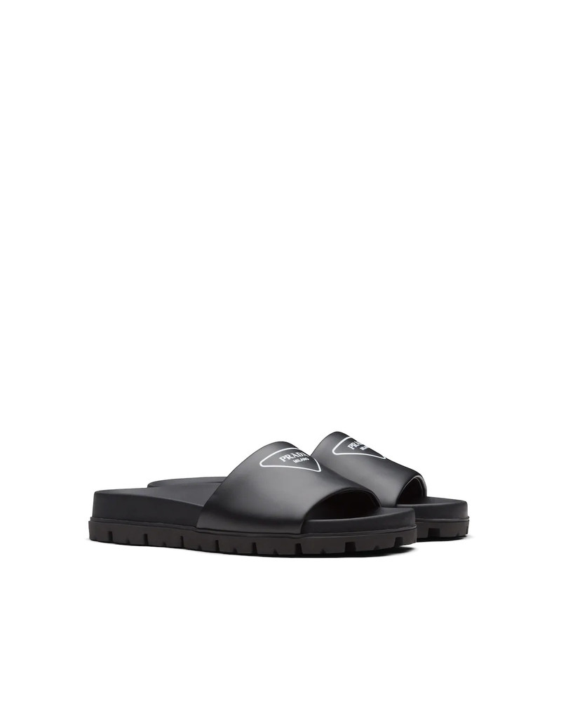 Prada Leather slides outlook
