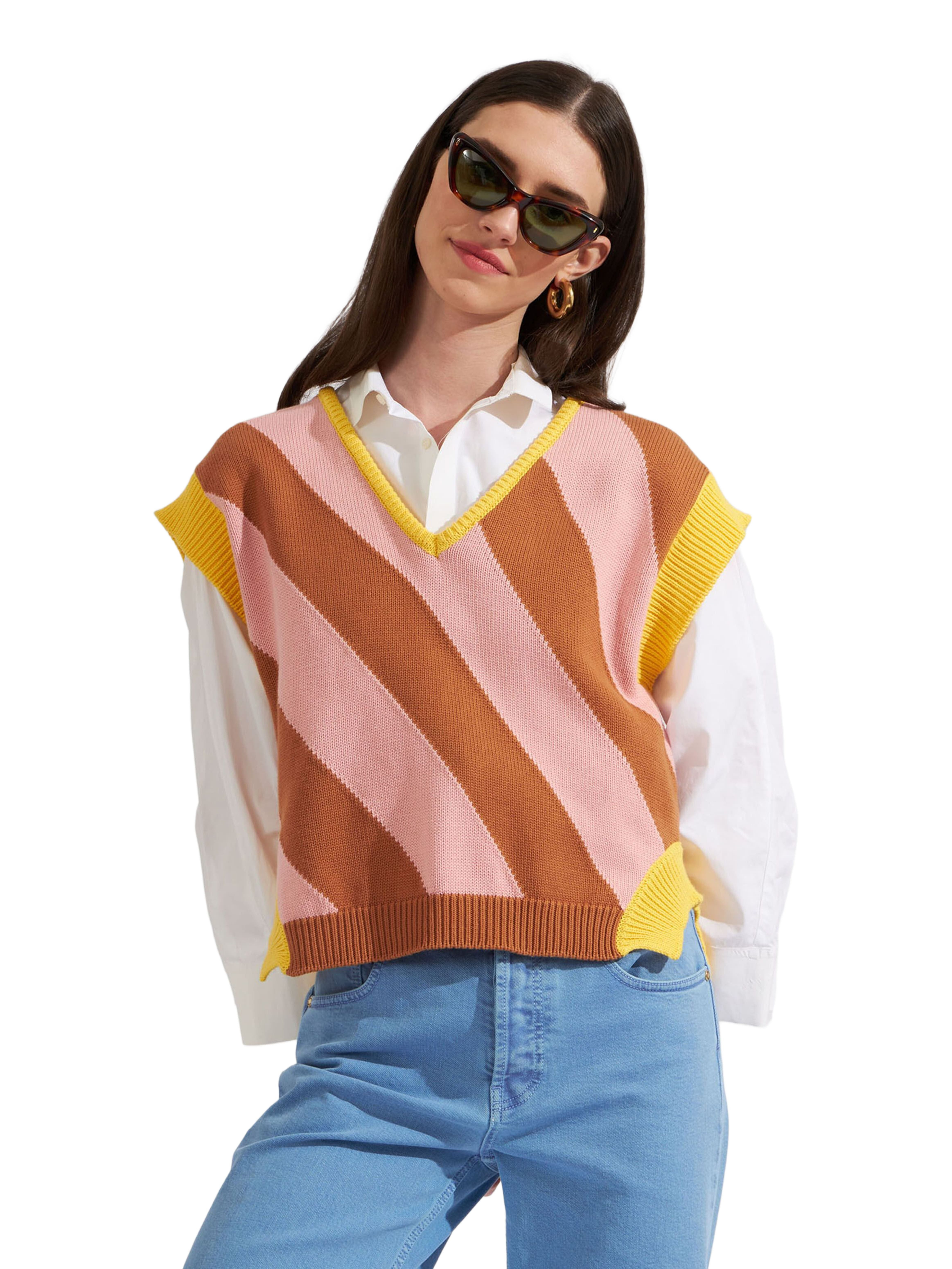 La DoubleJ Veneziana Gilet Pink at Nordstrom - 1