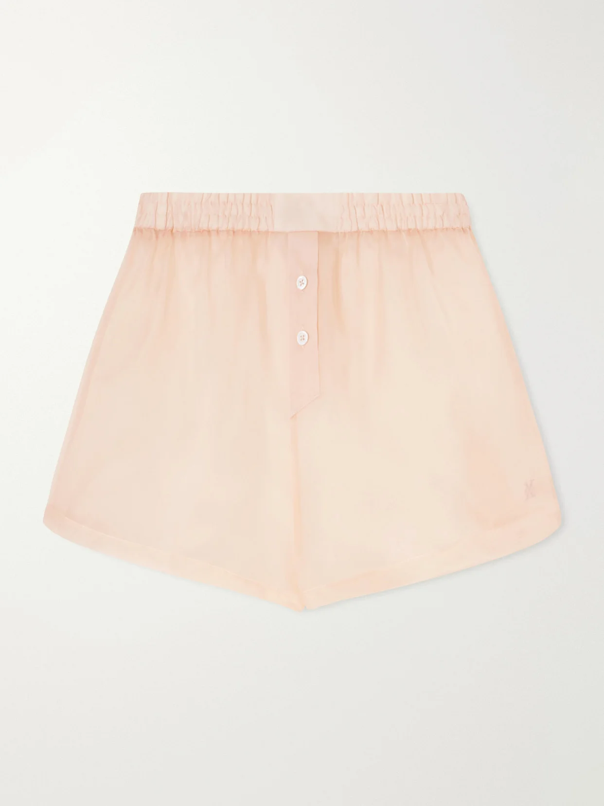 Silk-organza Shorts - 1