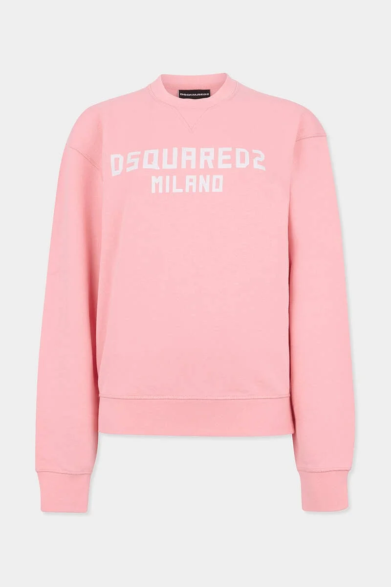 DSQUARED2 MILANO JUST RIGHT FIT CREWNECK - 1