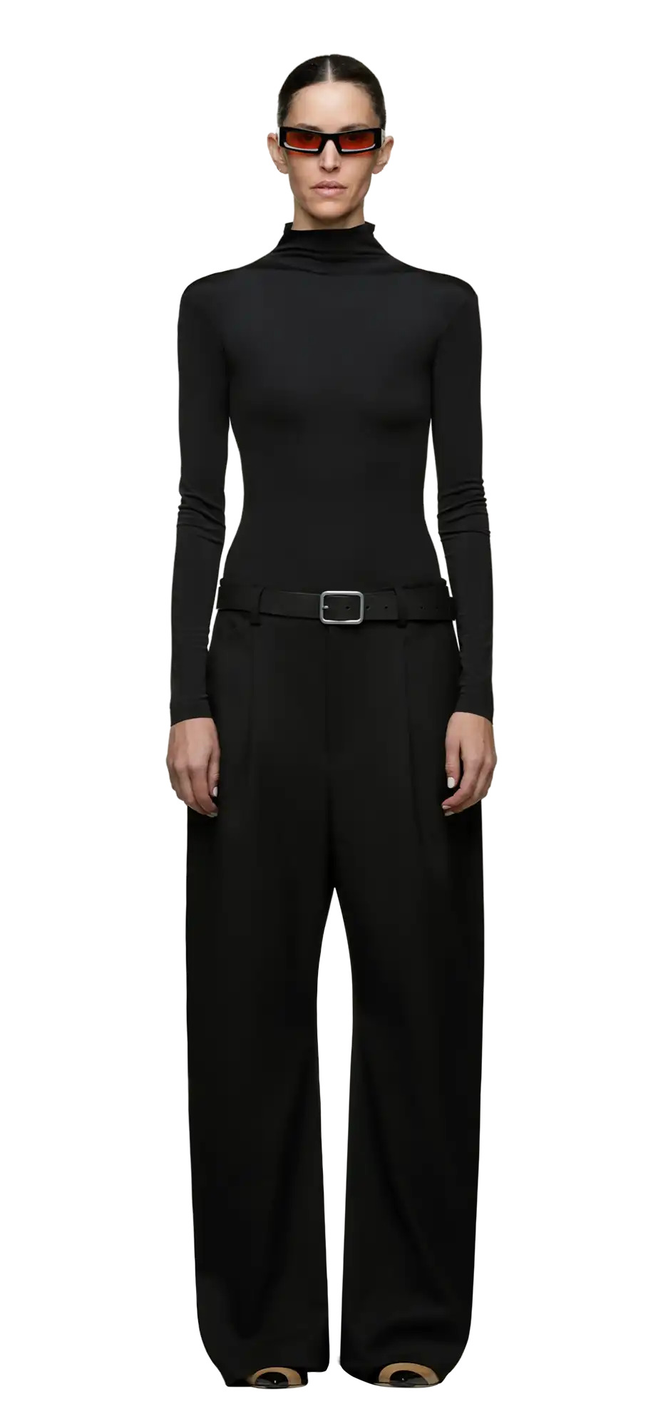 DC PANT BLACK WOOL - 2
