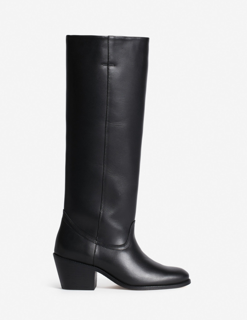LEATHER HIGH BOOTS 1