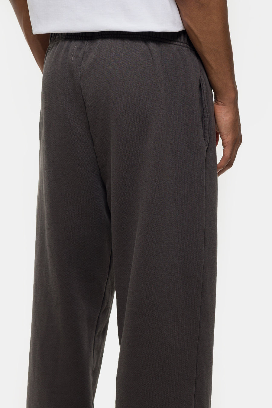 Cropped Relaxed  Pant in Vintage Black - 5