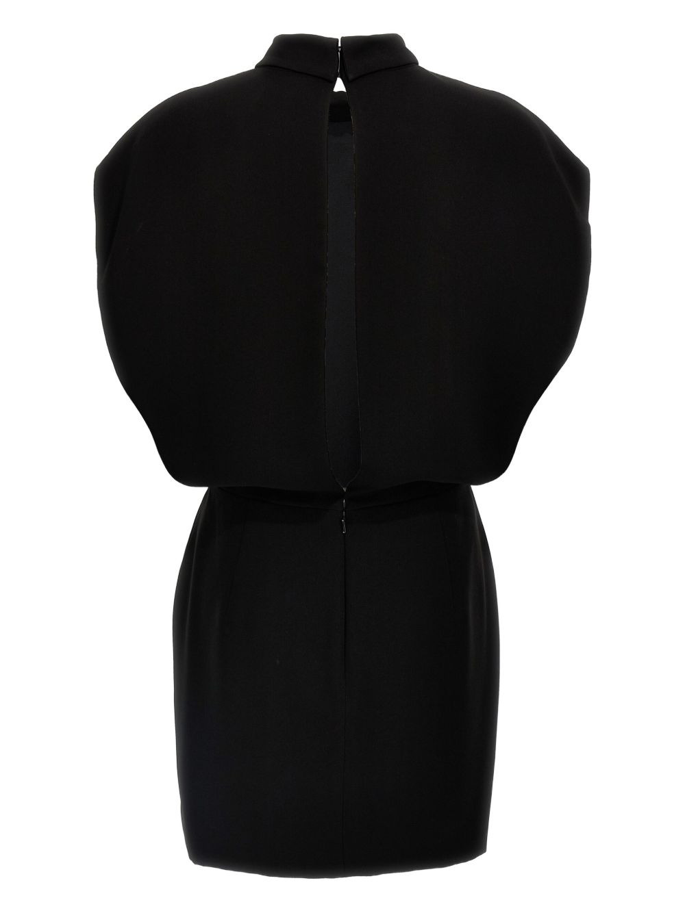 mock-neck mini dress - 2