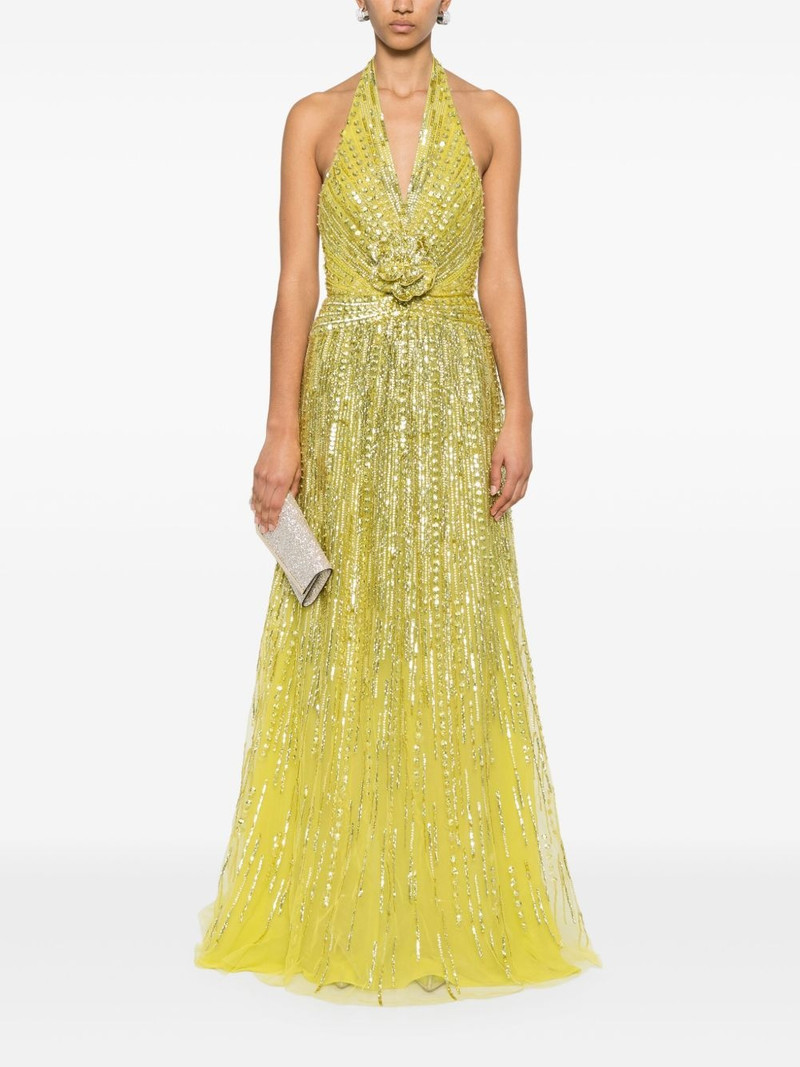 ELIE SAAB sequinned gown outlook