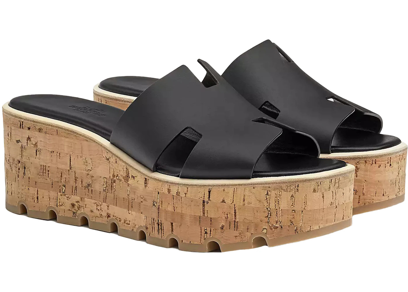 Hermes Eze 30 Sandal Noir - 2