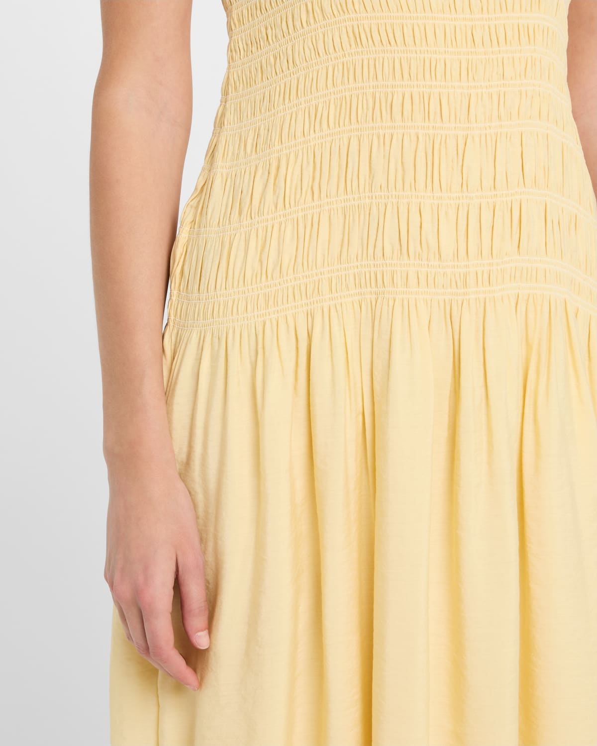 Skye Smocked Drop-Waist Dress - 5