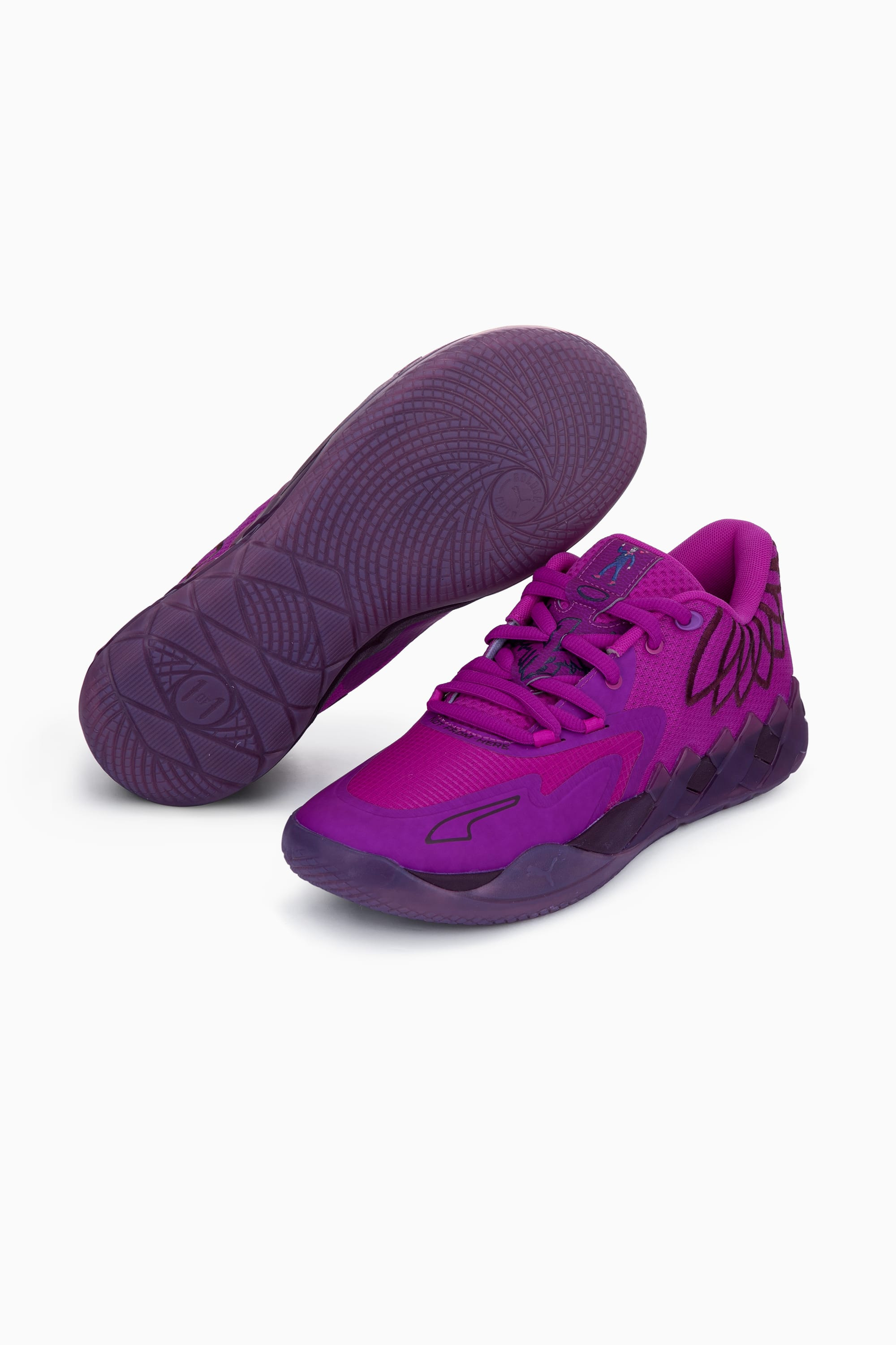 PUMA MB.01 Disco Lo Basketball Shoes | REVERSIBLE display picture 3
