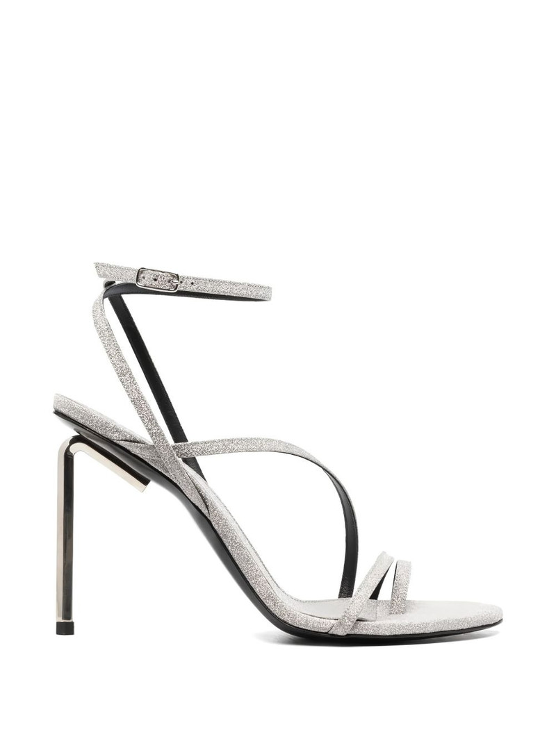 glitter heeled sandals 1