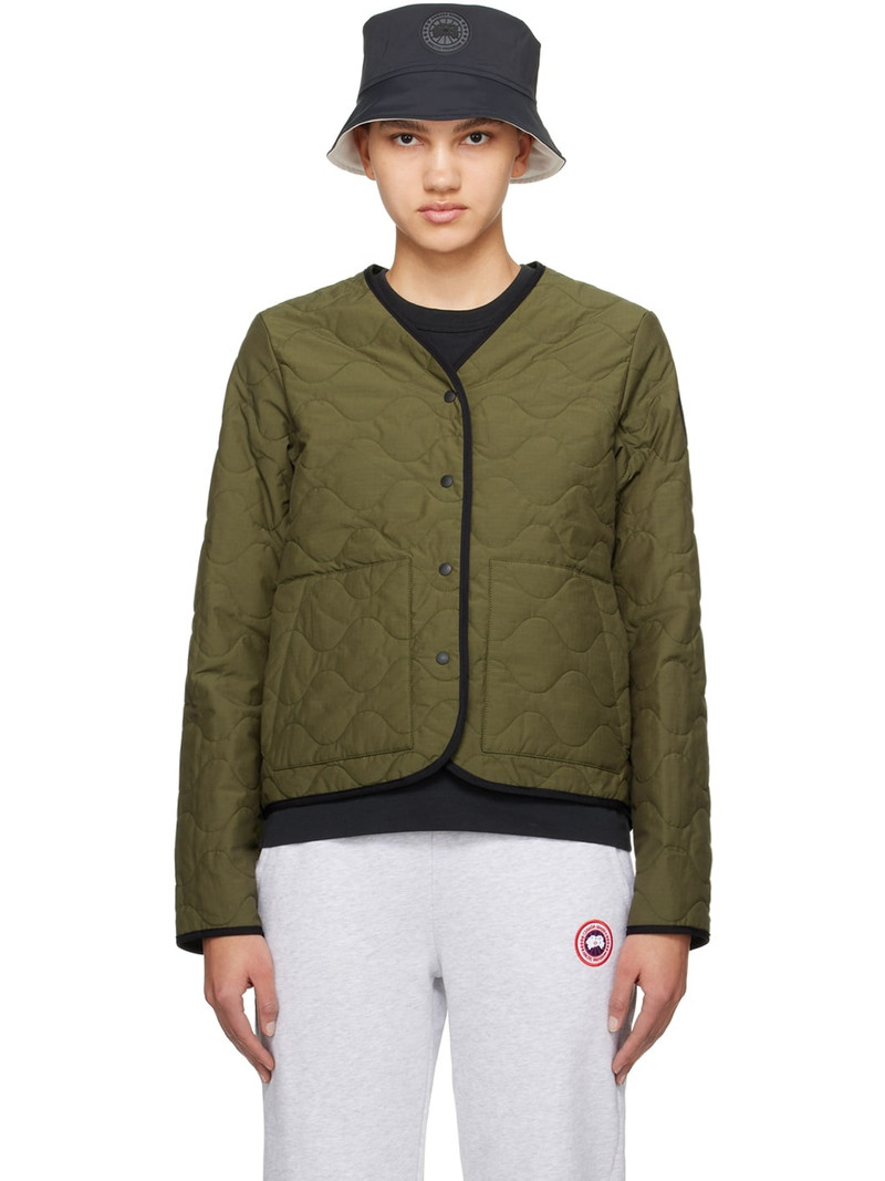 Khaki Annex Liner Reversible Jacket 1