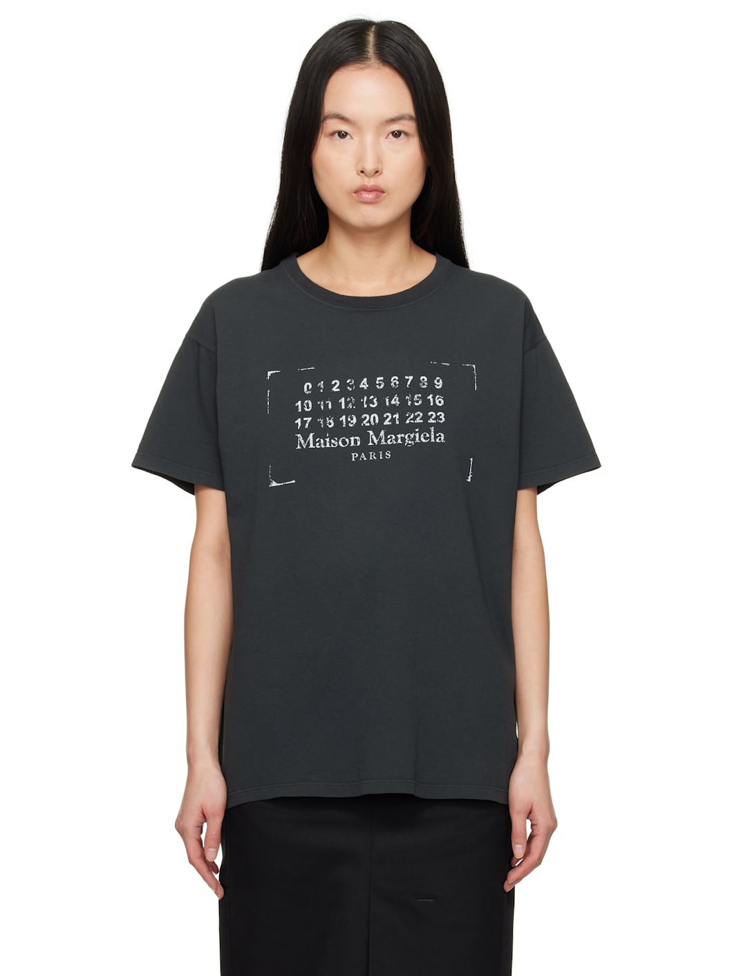 Black Stamp Logo T-shirt - 1