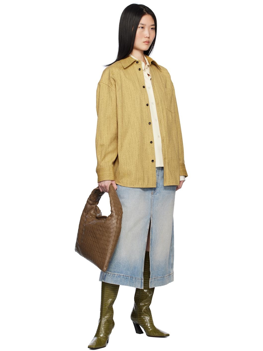 Taupe Small Hop Bag - 4