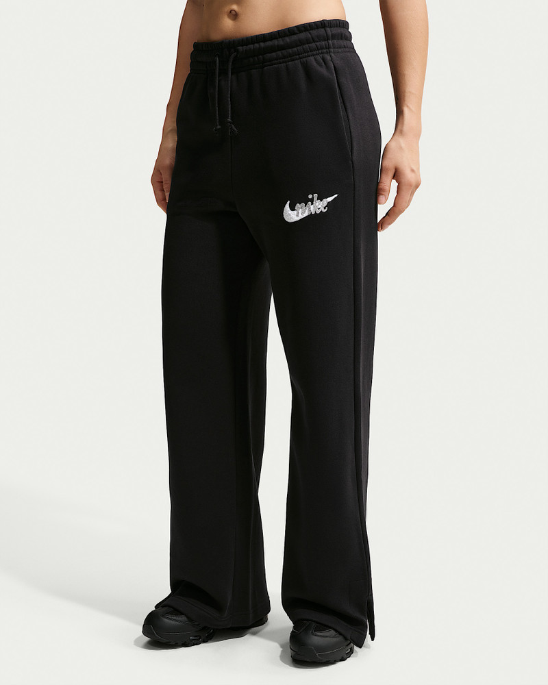 Nike Nike Sportswear Phoenix Fleece Women's High-Waisted Wide-Leg Logo Pants outlook