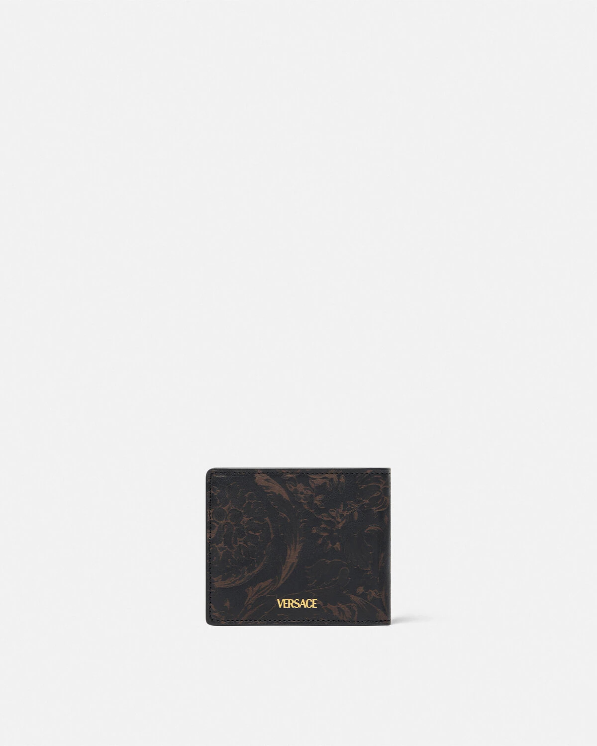 Lasered Barocco Leaf Wallet - 3