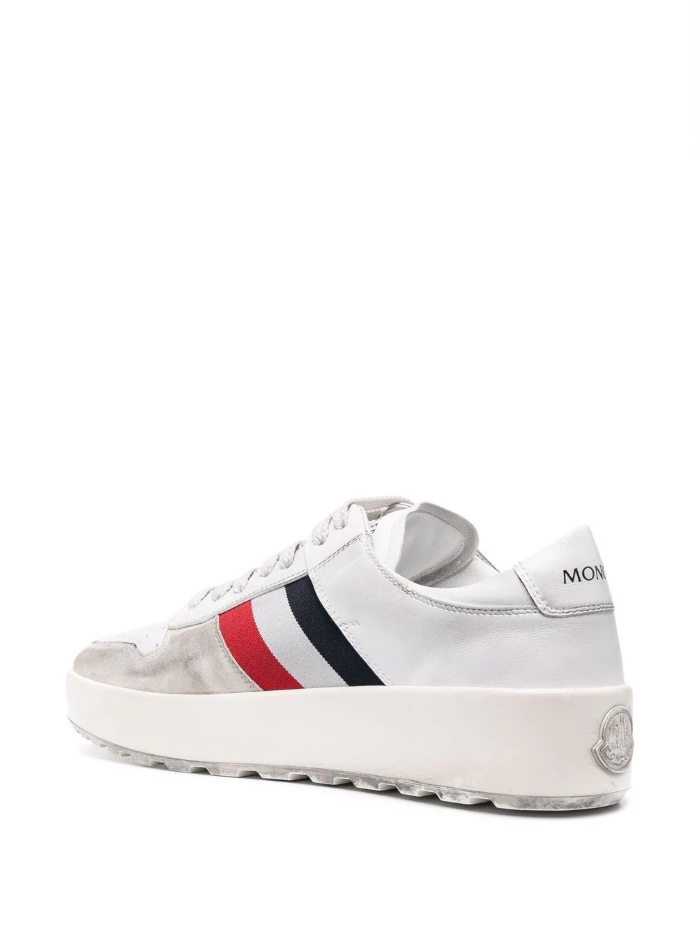 logo-stripe low-top sneakers - 3