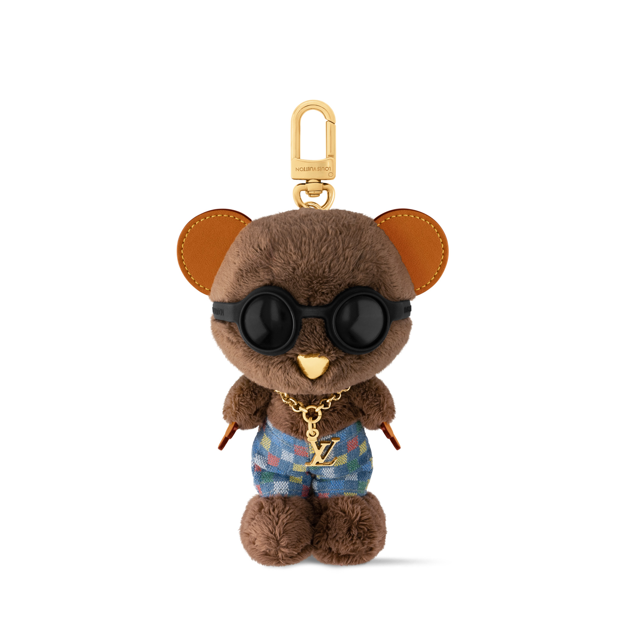 LV Louis Bear Bag Charm - 1