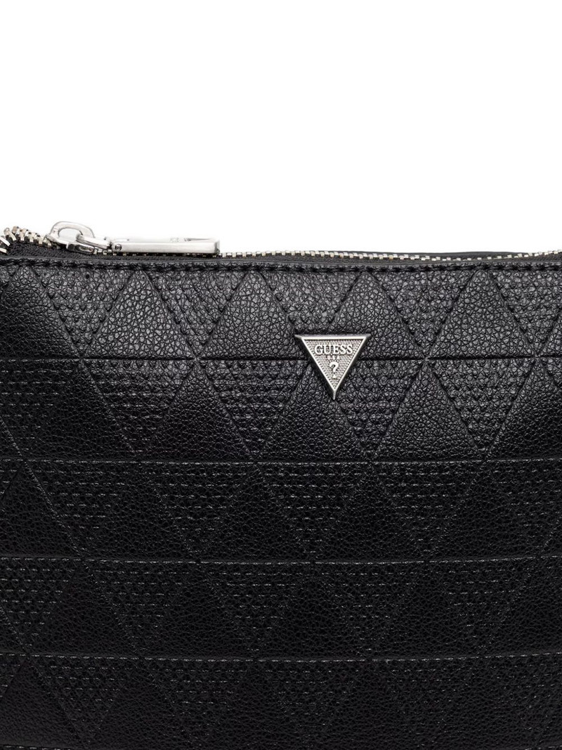 Torino quilted messenger bag 5