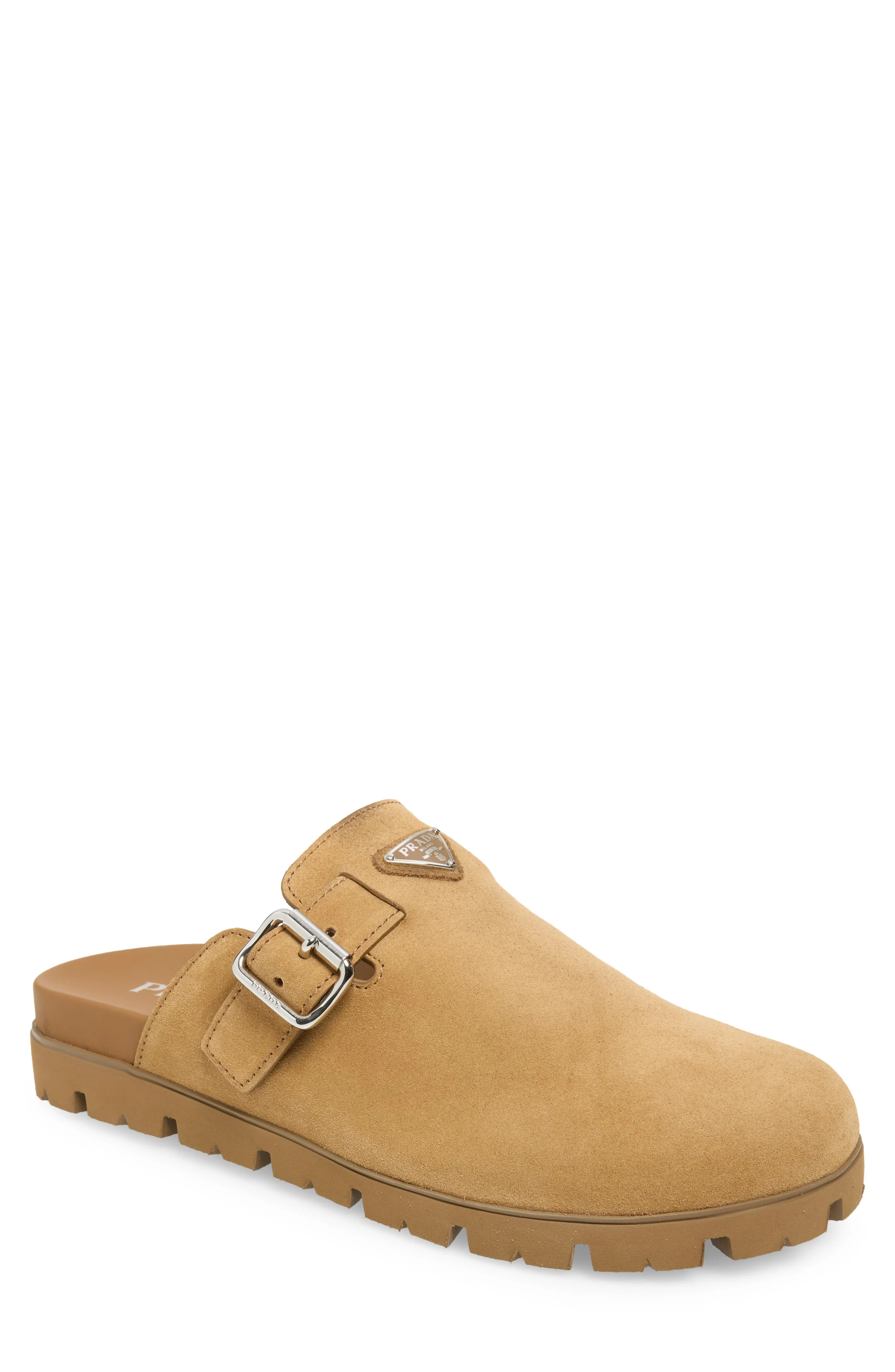 Prada Buckled Mule in Cannella at Nordstrom - 1