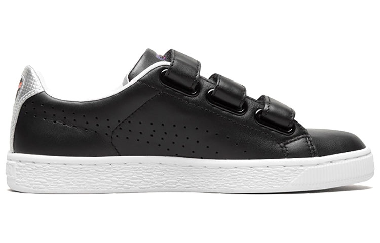 (WMNS) PUMA Basket Strap Explosive 'Black White' 362741-01 - 2