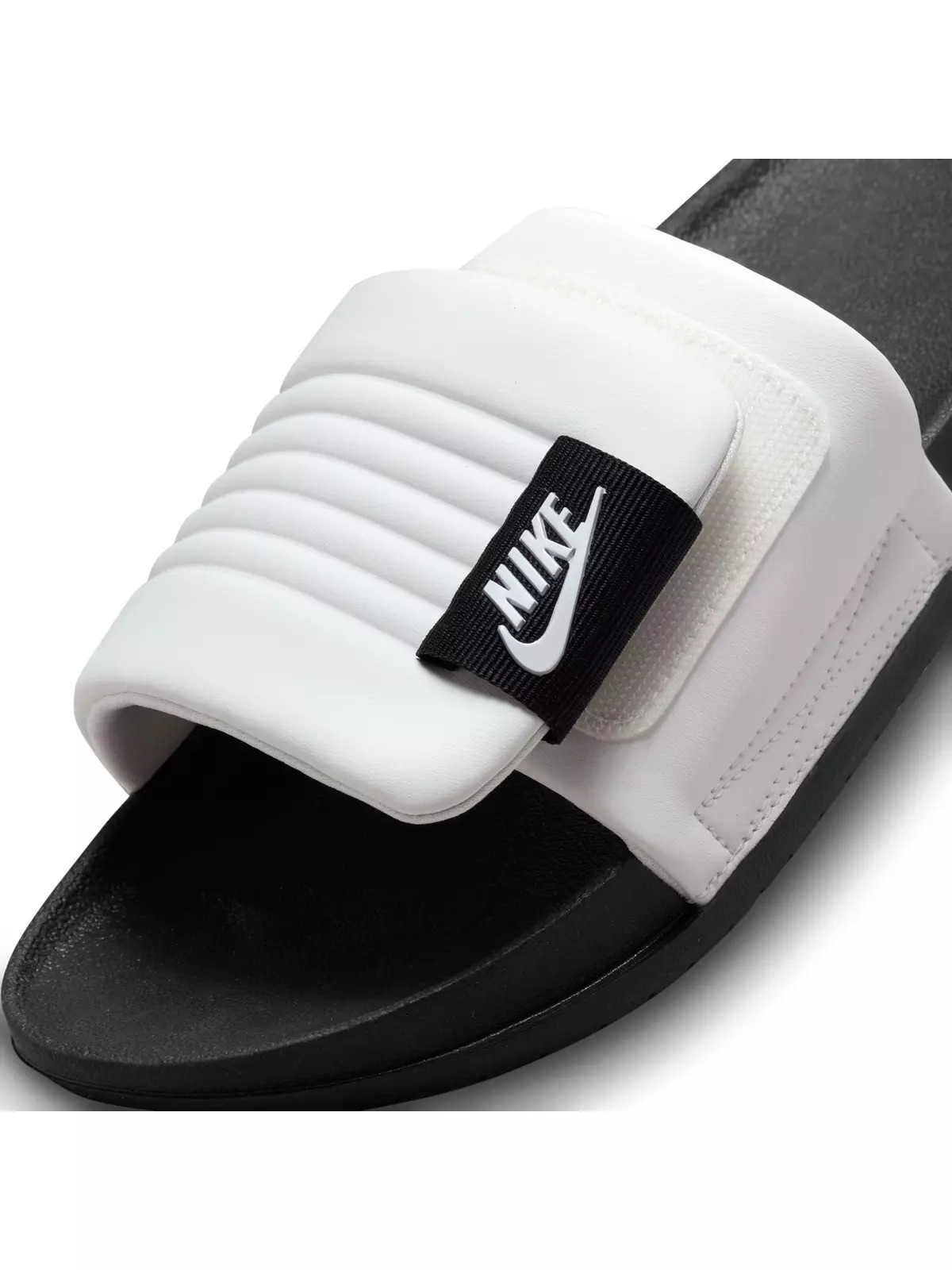 Offcourt Adjust "Summit White/Black" Men's Slide - 8