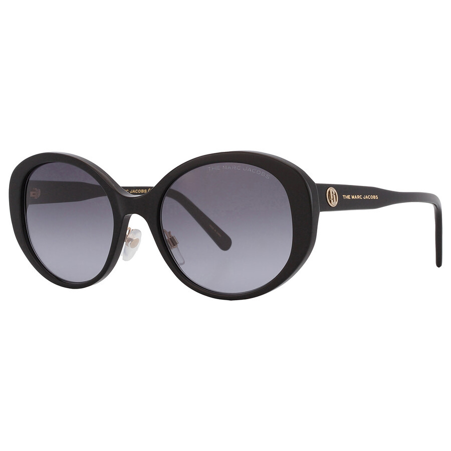 Marc Jacobs Dark Grey Shaded Oval Ladies Sunglasses MARC 627/G/S 0807/9O 54 - 2