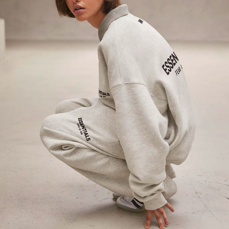 Fear of God Essentials FW22 Crewneck 'Dark Oatmeal' FOG-SS22-614 - 4