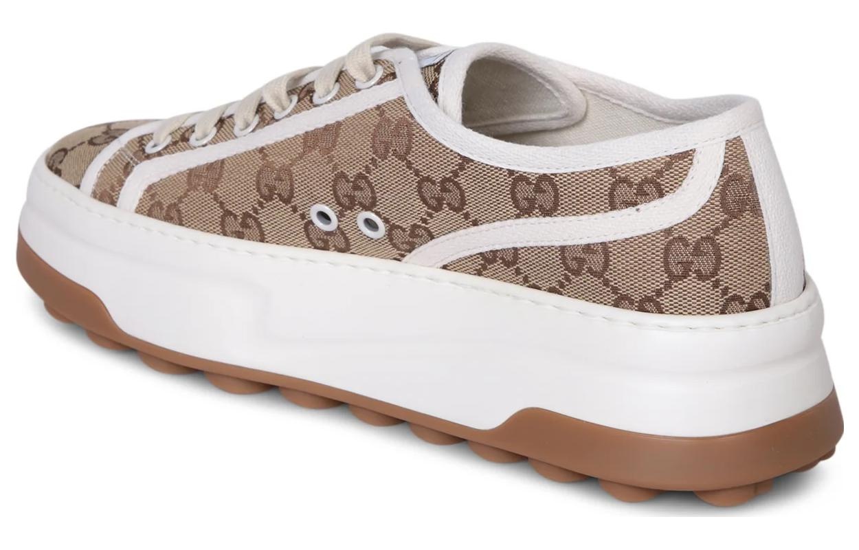 (WMNS) Gucci GG Sneaker 'Interlocking G - Beige' 746766-20Q20-9745 - 4