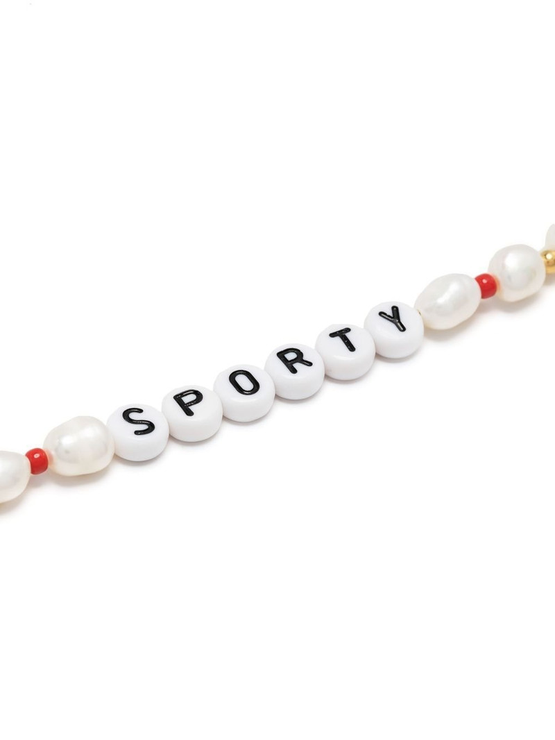 Sporty pearl-bead bracelet 3