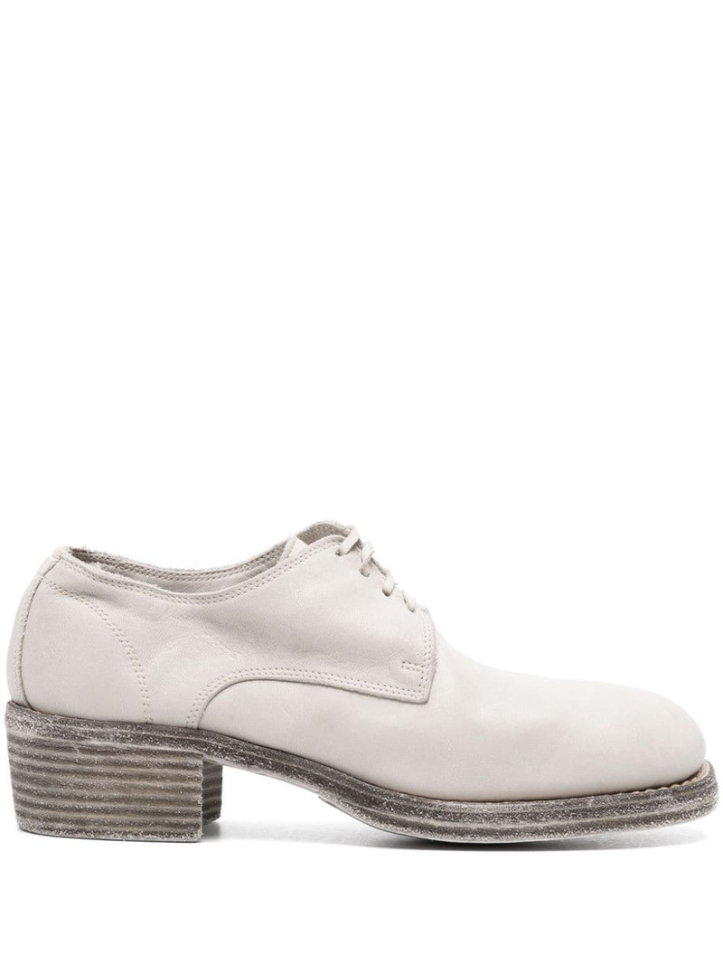 lace-up leather derby shoes 1