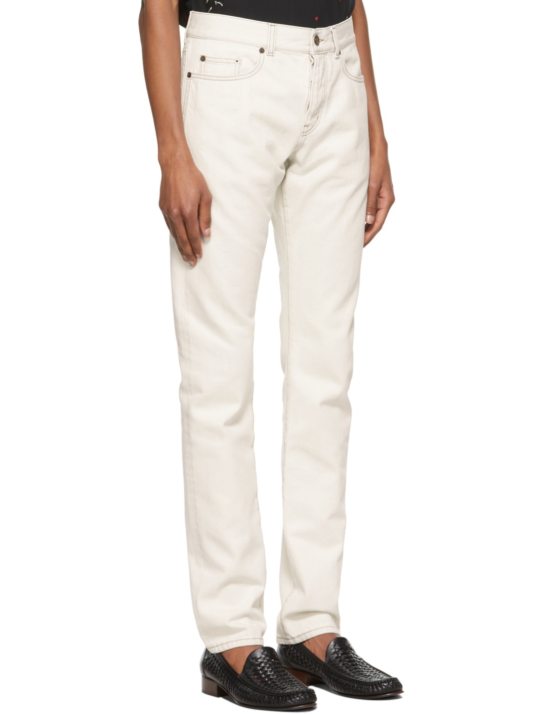 Off-White Slim-Fit Jeans - 4