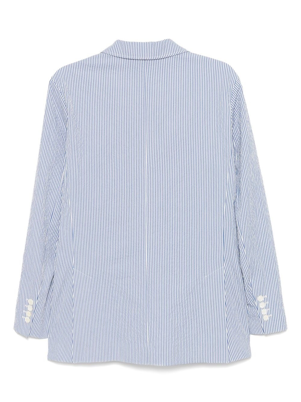 club striped blazer - 2