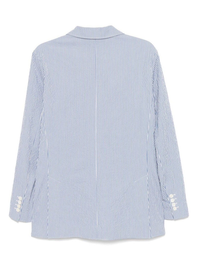 BODE club striped blazer outlook