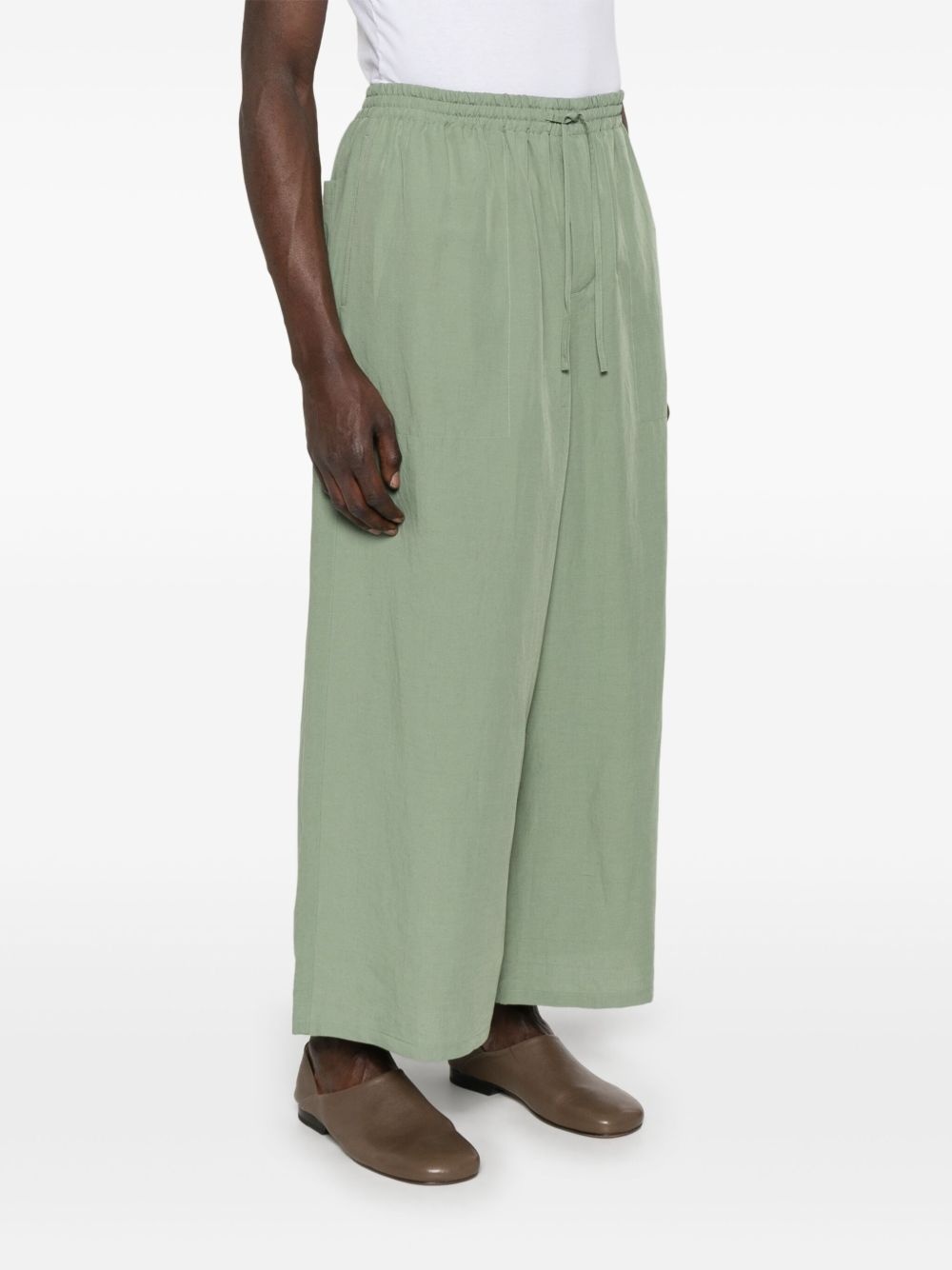 Anagram-patch trousers - 3