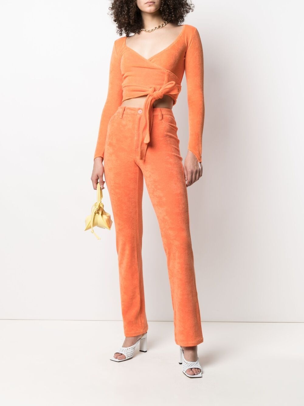 Mockumentary straight-leg trousers - 2