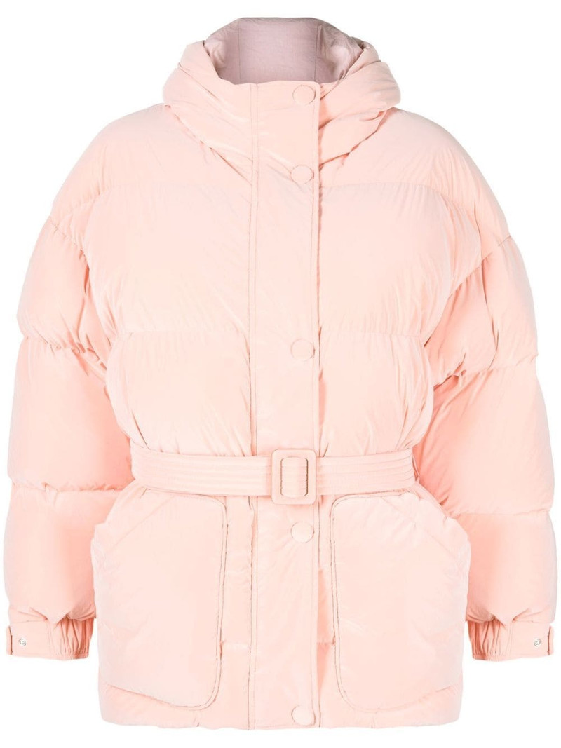 belted puffer jacket 1